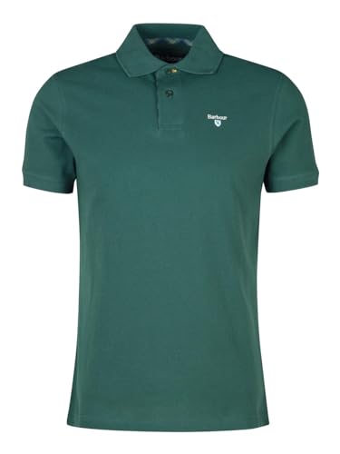 Barbour Herren-Poloshirt Tartan Pique MML0012GN89 Farbe Green Gables Größe M, Siehe Foto, 80 von Barbour