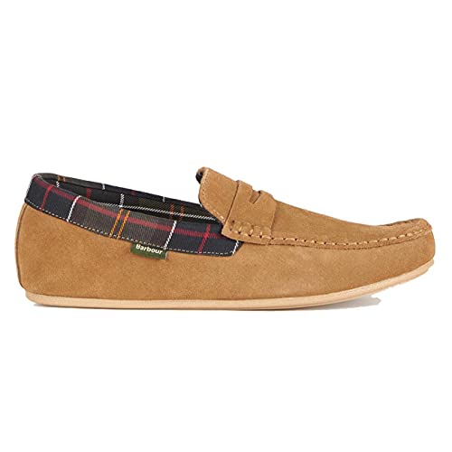 Barbour Herren Porterfield Wildleder Atmungsaktive Komfort Slip-on Hausschuhe EU GR�SSEN 40-46 von Barbour