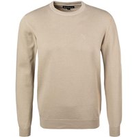 Barbour Herren Pullover beige Baumwolle unifarben von Barbour