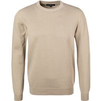 Barbour Herren Pullover beige Baumwolle unifarben von Barbour