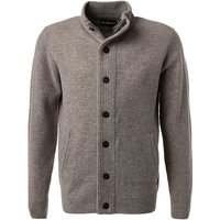 Barbour Herren Cardigan beige Wolle unifarben von Barbour