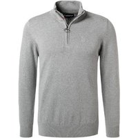 Barbour Herren Pullover grau Cotton unifarben von Barbour