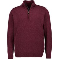 Barbour Herren Troyer rot Wolle unifarben von Barbour