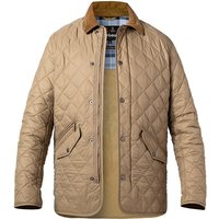 Barbour Herren Steppjacke beige Mikrofaser unifarben von Barbour