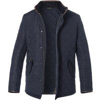 Barbour Herren Steppjacke blau Mikrofaser unifarben von Barbour