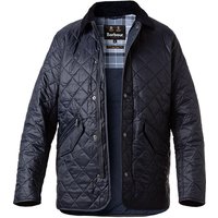 Barbour Herren Steppjacke blau Mikrofaser unifarben von Barbour