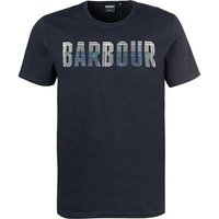 Barbour Herren T-Shirt blau Baumwolle von Barbour