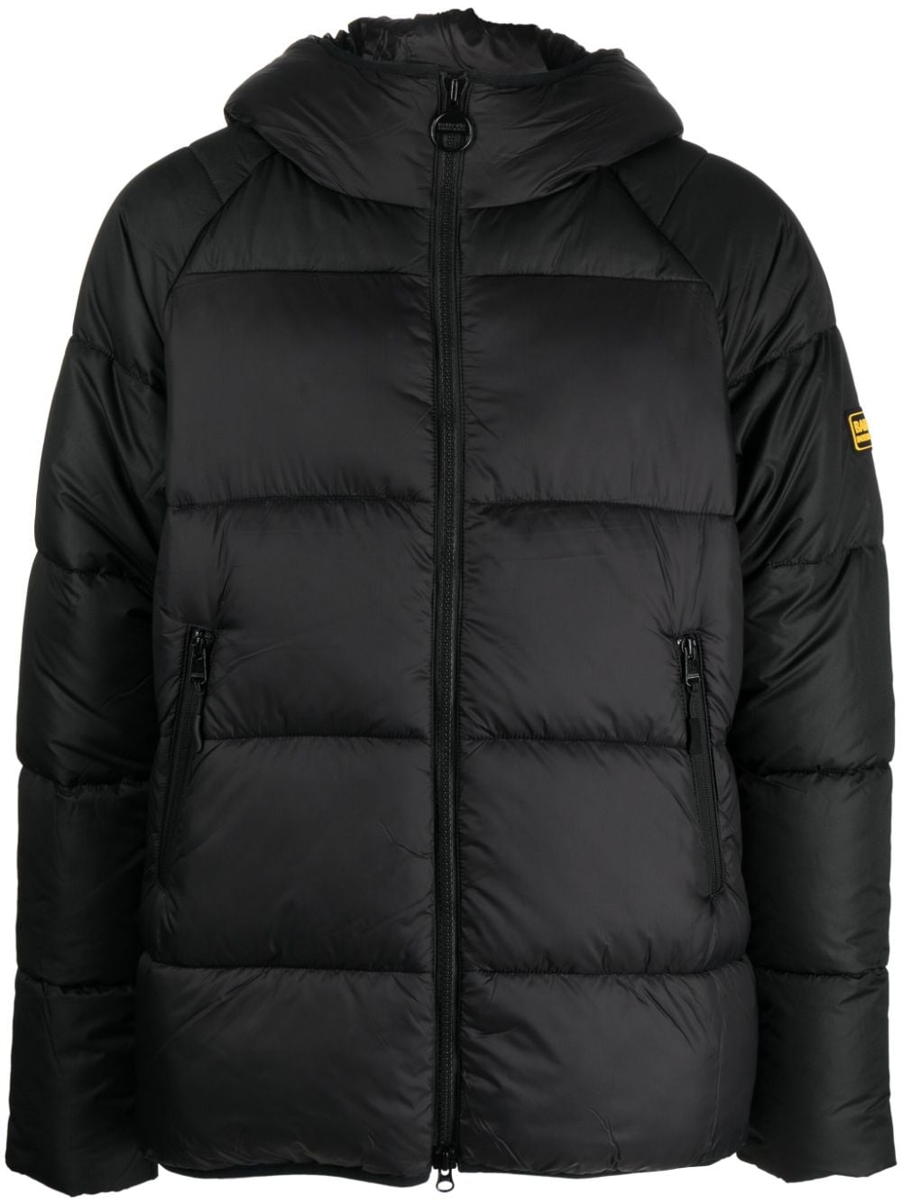 Barbour Gesteppte Hoxton Jacke - Schwarz von Barbour