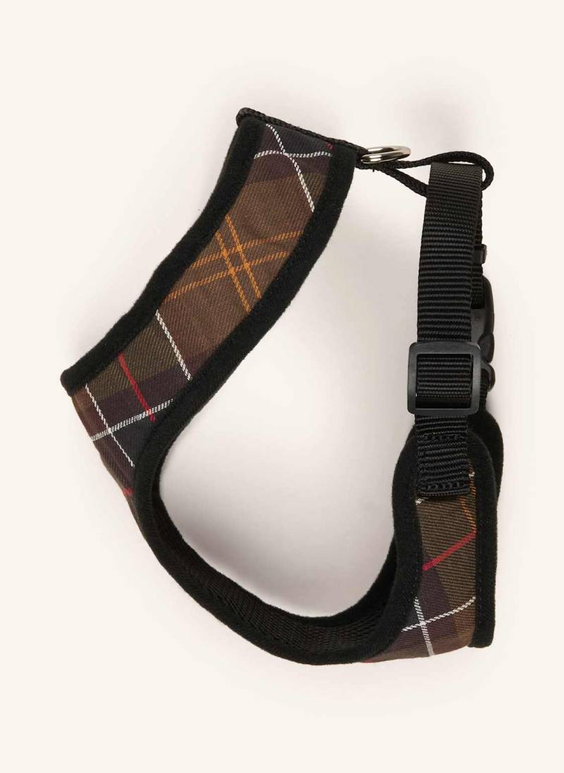 Barbour Hundegeschirr Tartan gruen von Barbour