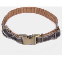 Barbour Hundehalsband mit Tartanmuster und Reflektoren in S von Barbour