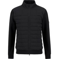 Barbour Hybride Steppjacke Collins mit Sweat-Ärmeln und Label-Patch in L von Barbour