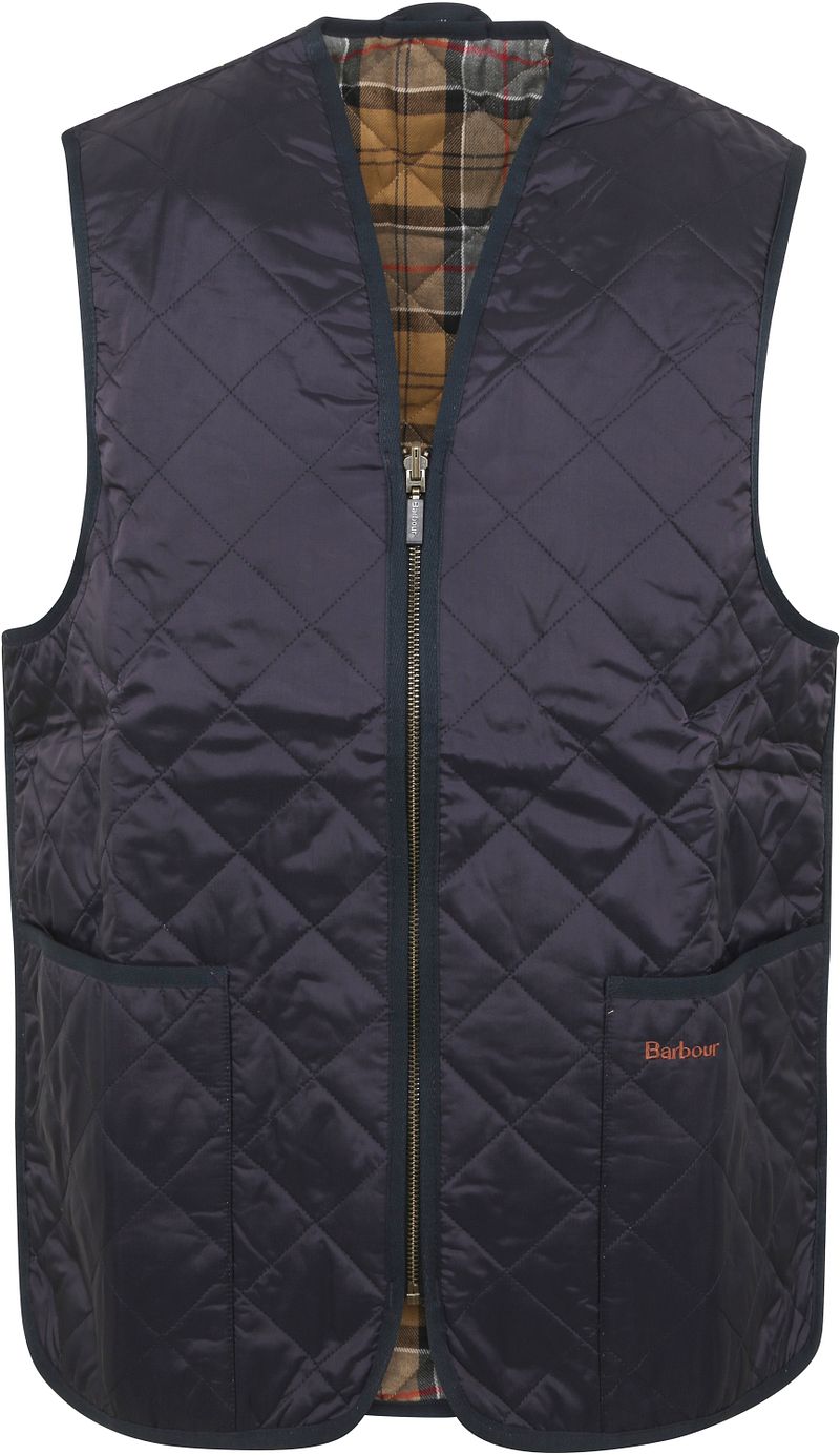 Barbour Innenfutter Beaufort Dunkelblau - Größe 50 von Barbour