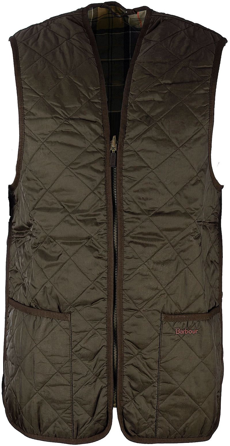 Barbour Innenfutter Beaufort Olivgrün - Größe 48 von Barbour