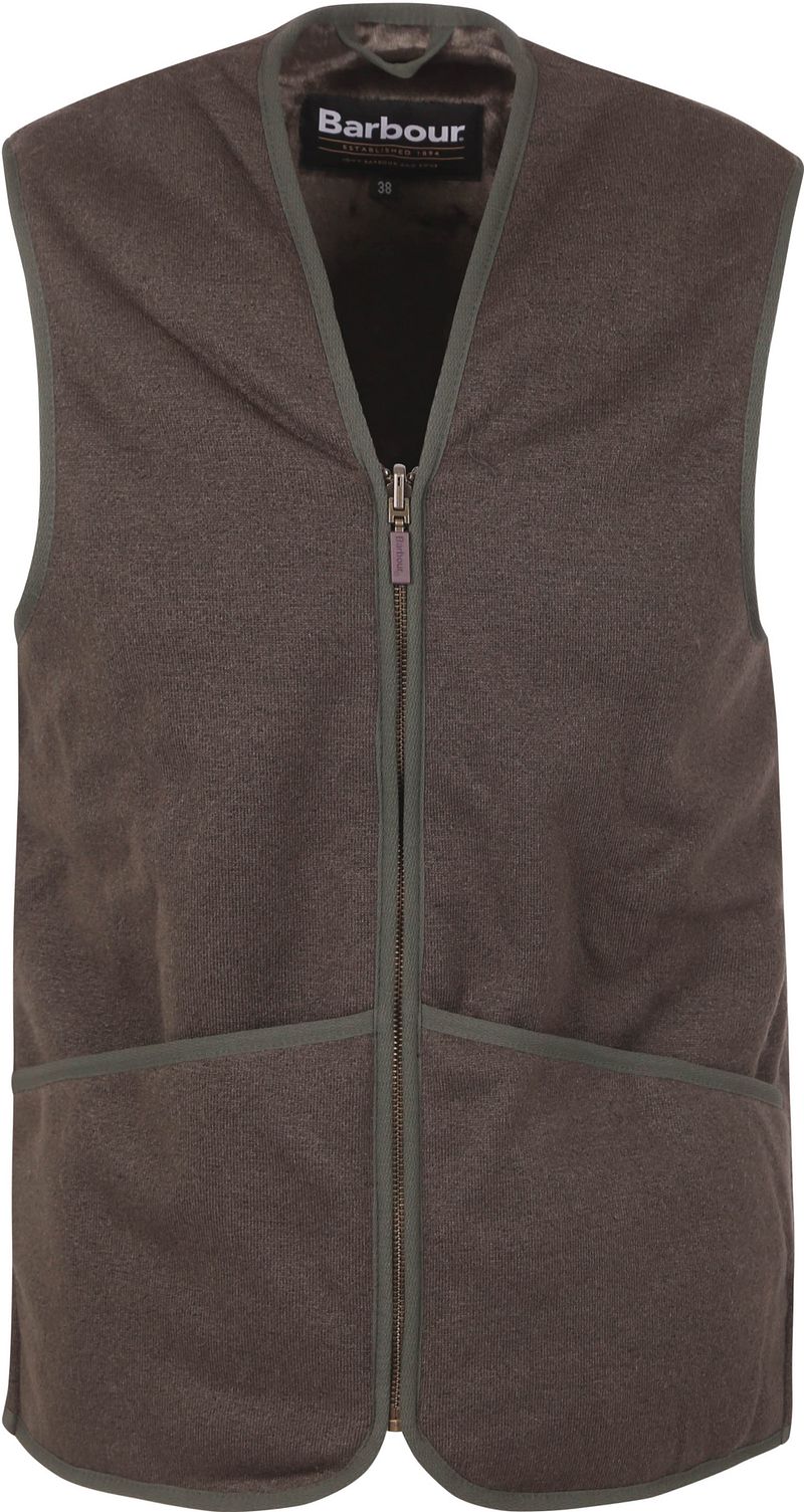 Barbour Innenfutter Bedale Olivgrün - Größe 54 von Barbour