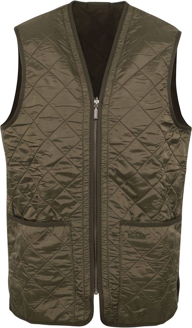 Barbour Innenfutter Polarquilt Grün - Größe L von Barbour