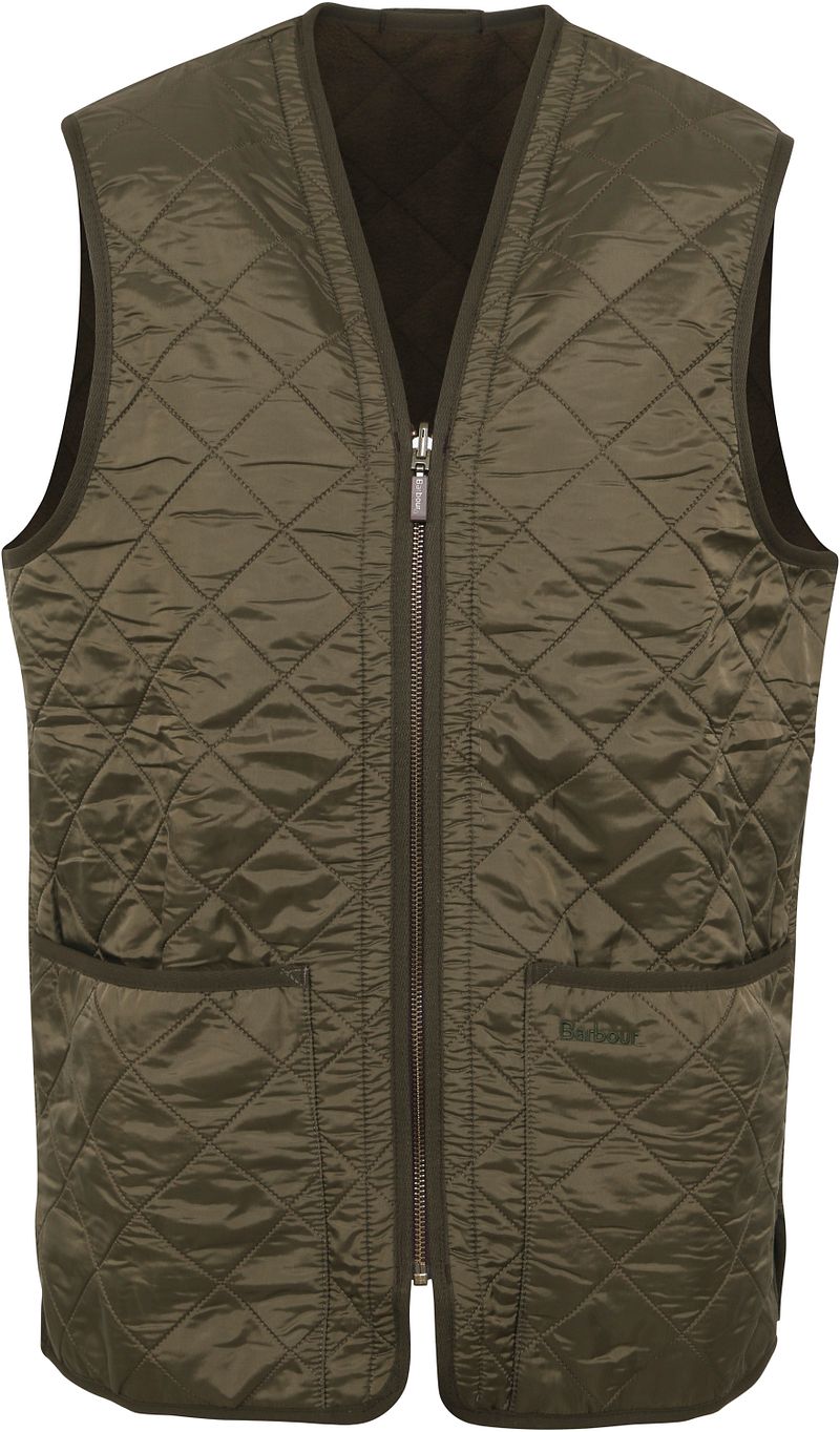 Barbour Innenfutter Polarquilt Grün - Größe XL von Barbour
