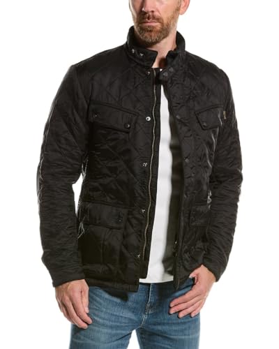 Barbour International™ Ariel Mens Polarquilt Jacket Black L von Barbour