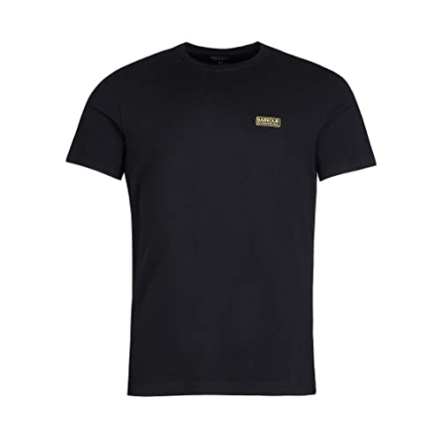 Barbour International Essential Small Logo T-Shirt Schwarz, Schwarz , M von Barbour