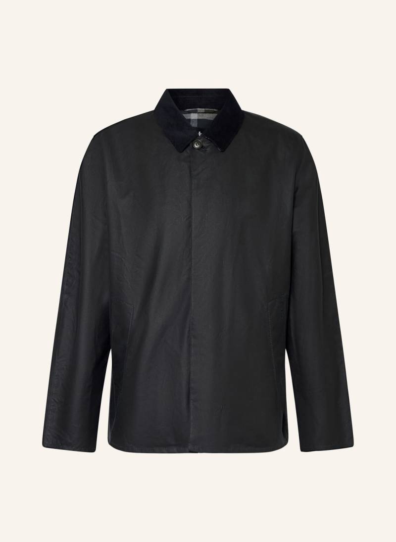 Barbour Jacke Lorden Wax Mac blau von Barbour
