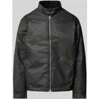 Barbour Jacke mit Zweiwege-Reißverschluss Modell 'Check Harrington Wax' in Gruen, Größe XXL Barbour Jacke mit Zweiwege-Reißverschluss Modell 'Check Harrington Wax' in Gruen, Größe XXL von Barbour