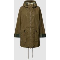 Barbour Jacke mit Zweiwege-Reißverschluss Modell 'Keldy Showerproof' in Oliv, Größe 40 von Barbour