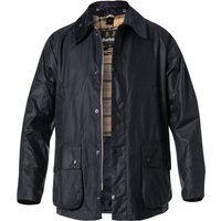 Barbour Herren Jacke blau Baumwolle unifarben von Barbour