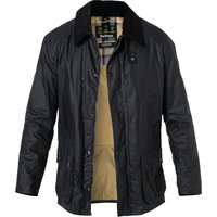 Barbour Herren Jacke blau Baumwolle unifarben von Barbour