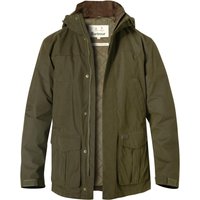 Barbour Herren Jacke grün Baumwolle unifarben von Barbour