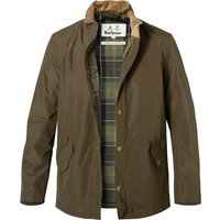 Barbour Herren Funktionsjacke grün Mikrofaser unifarben von Barbour