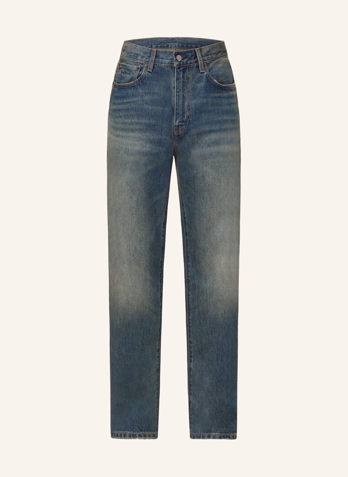 Barbour Jeans Loose Fit blau von Barbour