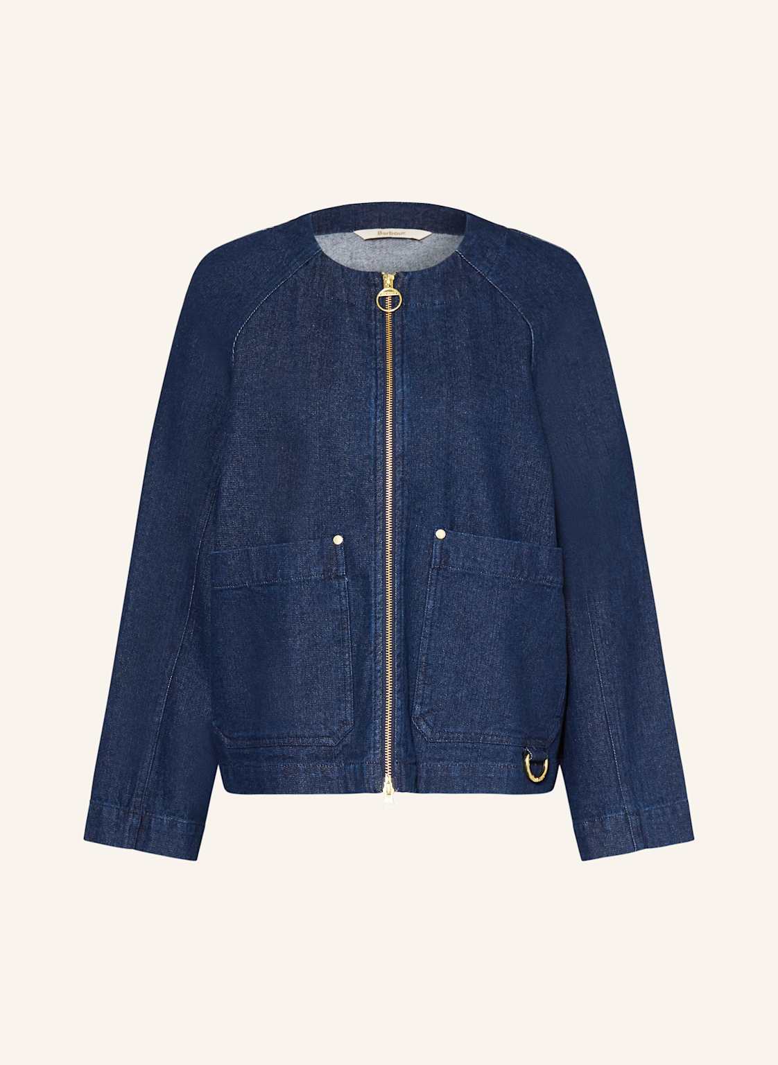 Barbour Jeansjacke Saima blau von Barbour