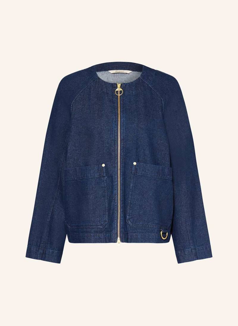 Barbour Jeansjacke Saima blau von Barbour
