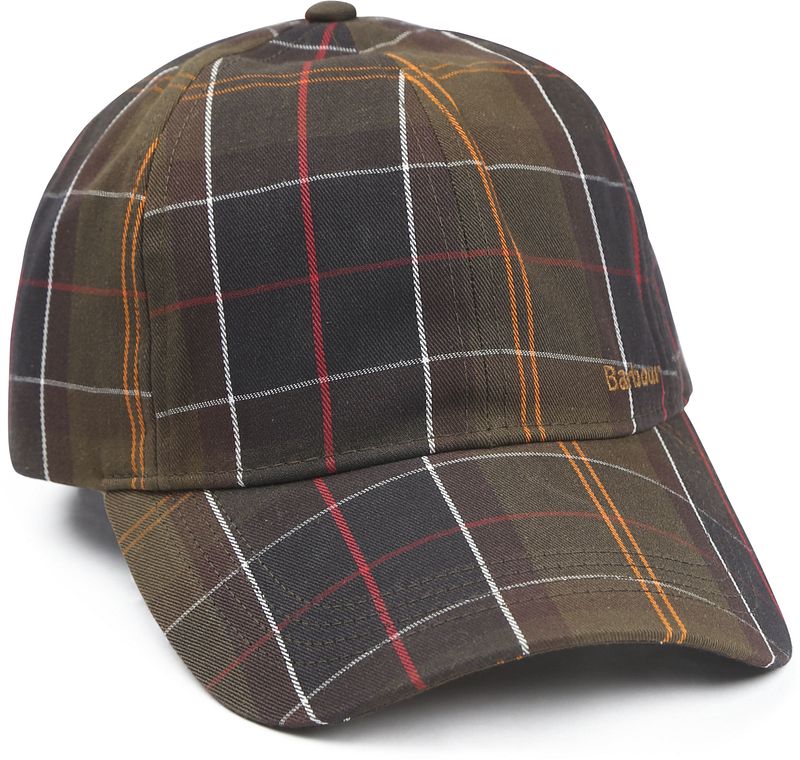 Barbour Kappe Karos Olive - von Barbour