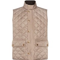 Barbour Weste mit Rautensteppmuster und Metall-Druckknöpfen in L von Barbour
