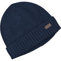 Barbour Mütze mit Fleece-Futter und Label-Aufnäher in 0 von Barbour