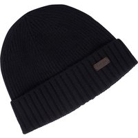 Barbour Mütze mit Fleece-Futter und Label-Aufnäher in 0 von Barbour