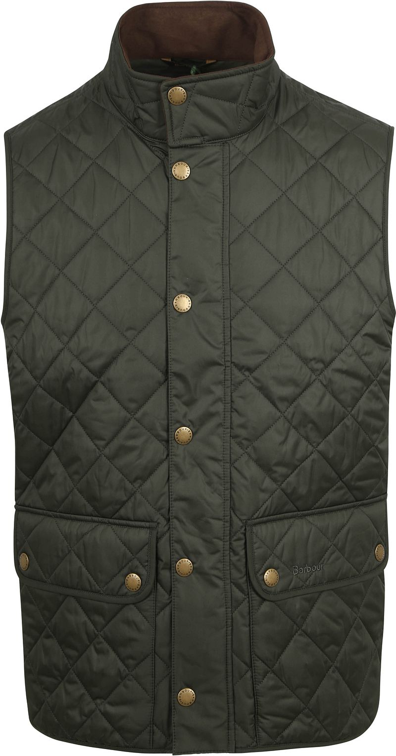 Barbour New Lowerdale Gilet Sage Grün  - Größe XXL von Barbour