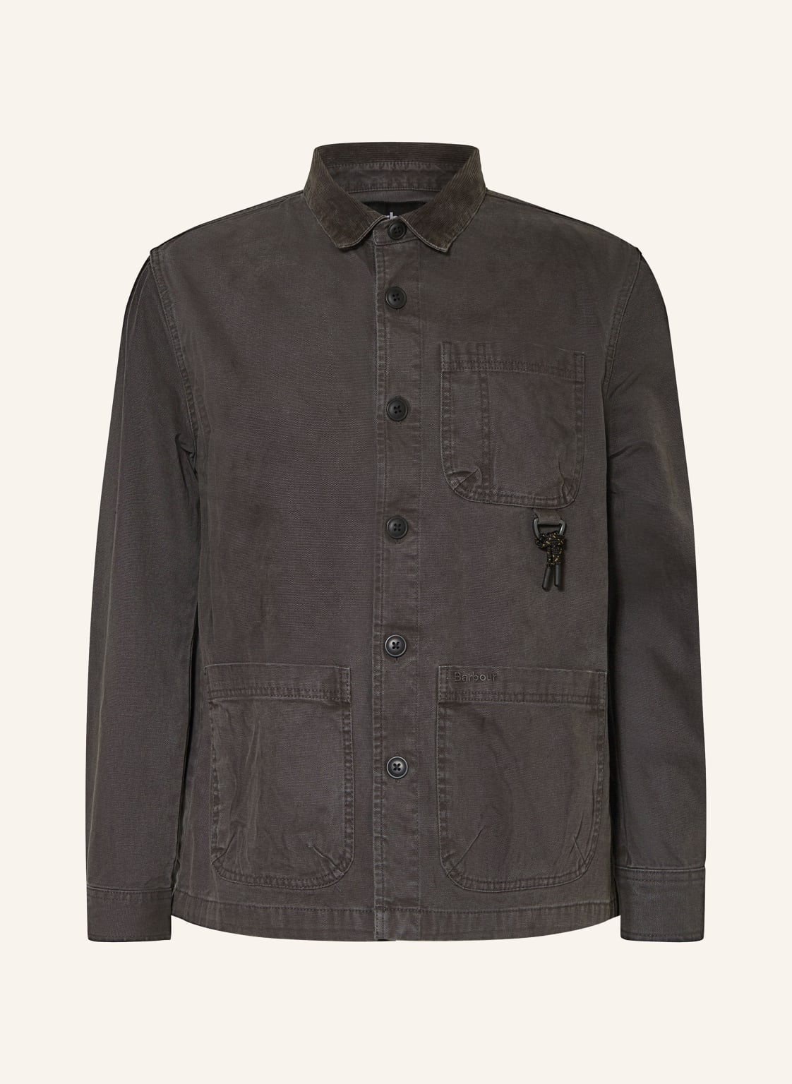 Barbour Overjacket Bowland grau von Barbour