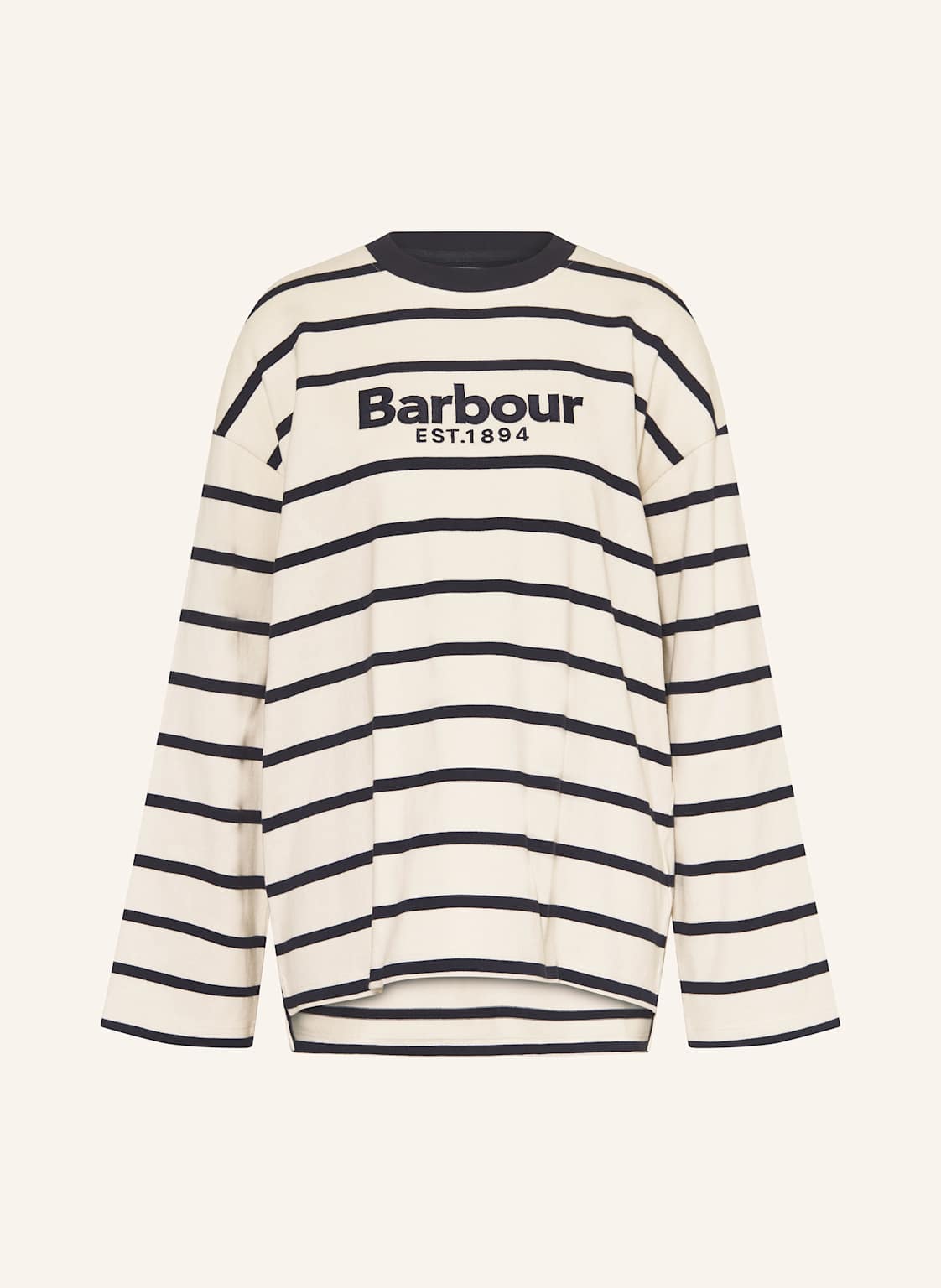 Barbour Oversized-Sweatshirt Maeve weiss von Barbour