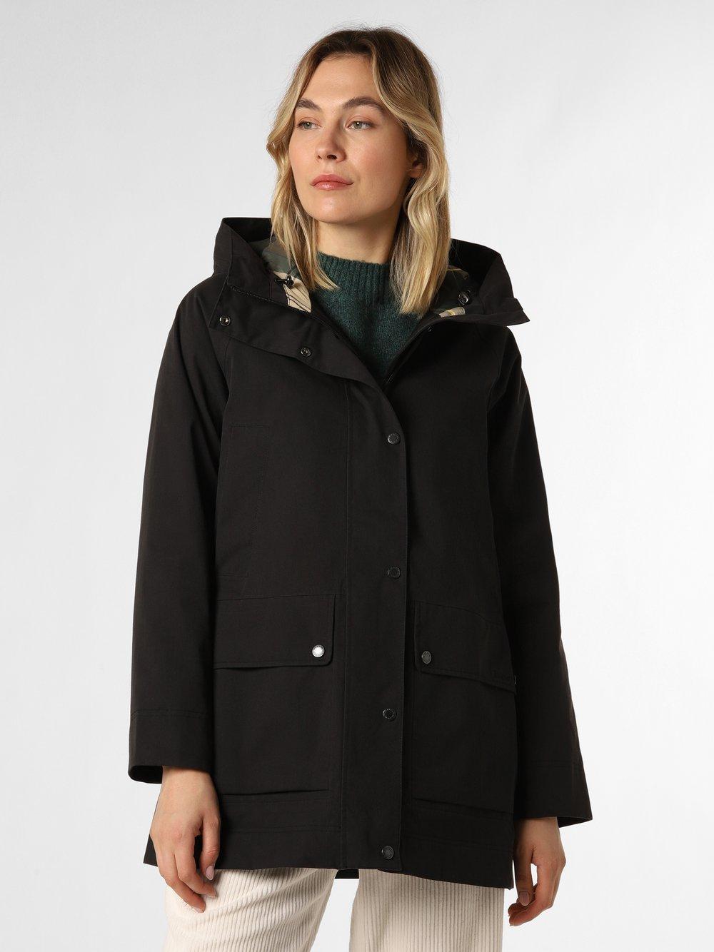 Barbour Parka Damen Baumwolle, schwarz von Barbour