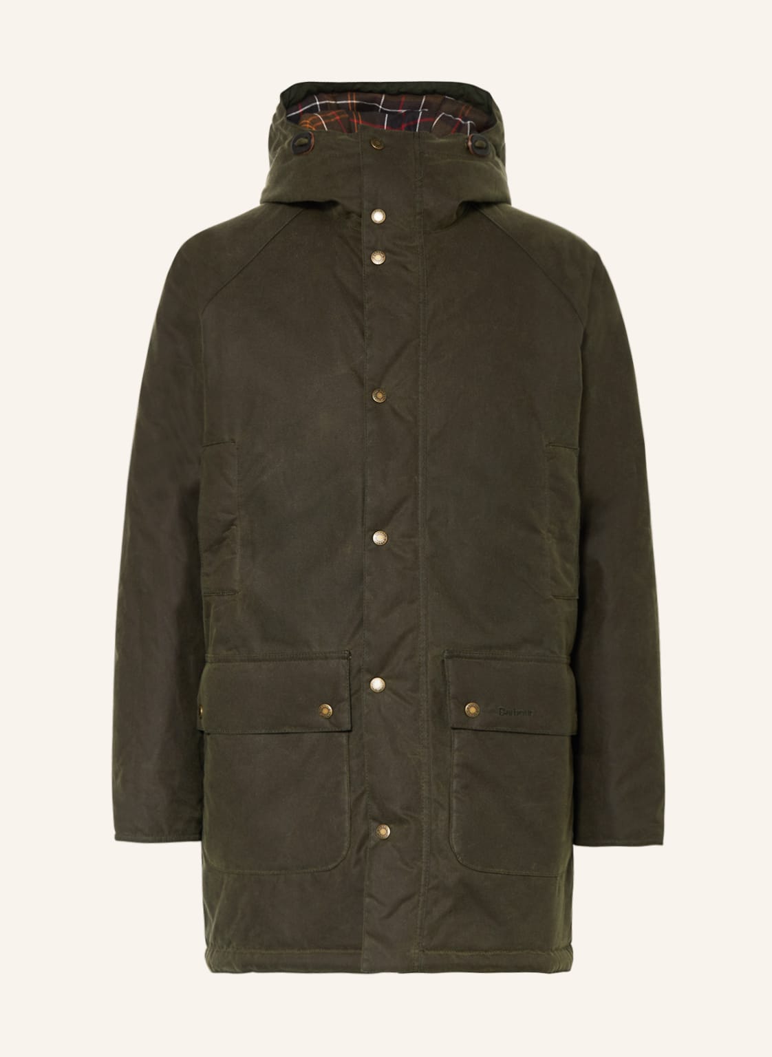 Barbour Parka Wax gruen von Barbour