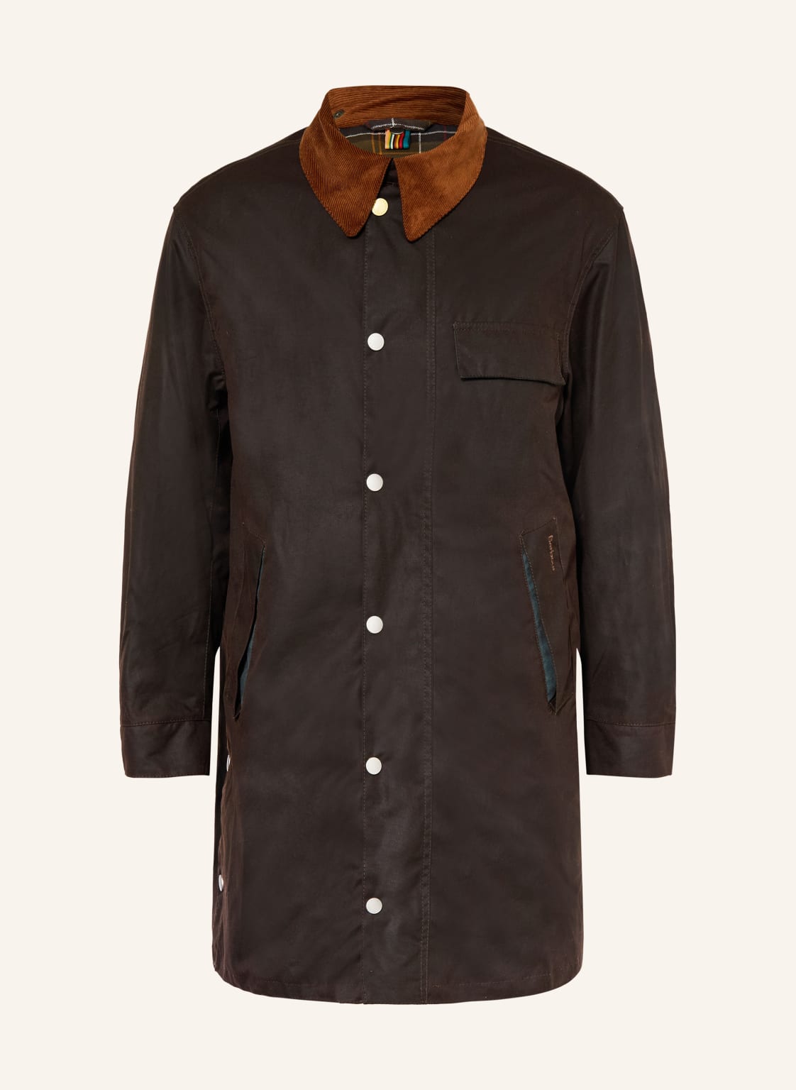 Barbour Parka Beeston braun von Barbour