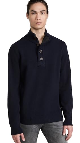 Barbour Patch Half Zip Mens Jumper Navy L von Barbour