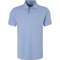 Barbour Herren Polo-Shirt blau meliert Barbour Herren Polo-Shirt blau meliert von Barbour