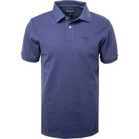 Barbour Herren Polo-Shirt blau Baumwoll-Piqué von Barbour