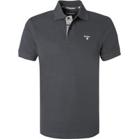 Barbour Herren Polo-Shirt grau Baumwoll-Piqué von Barbour