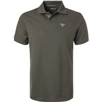 Barbour Herren Polo-Shirt grün Baumwoll-Piqué von Barbour