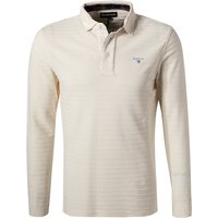 Barbour Herren Polo-Shirt beige Baumwoll-Piqué von Barbour