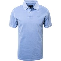 Barbour Herren Polo-Shirt blau Baumwoll-Piqué von Barbour