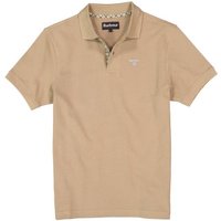 Barbour Herren Polo-Shirt braun Baumwoll-Piqué von Barbour